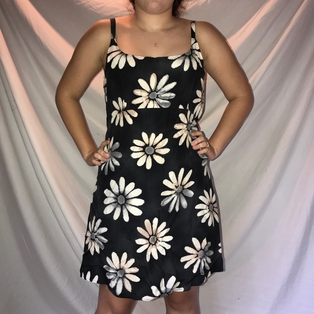 Black Daisy Dress